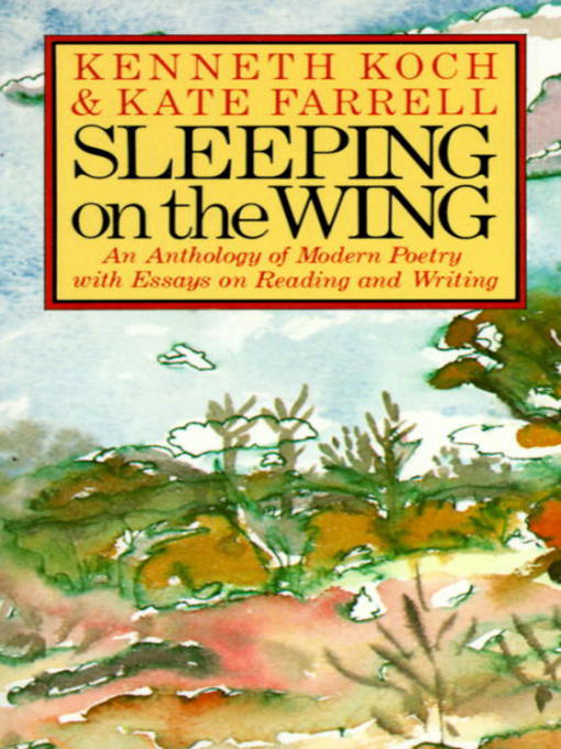 Title details for Sleeping on the Wing by Kenneth Koch - Available
